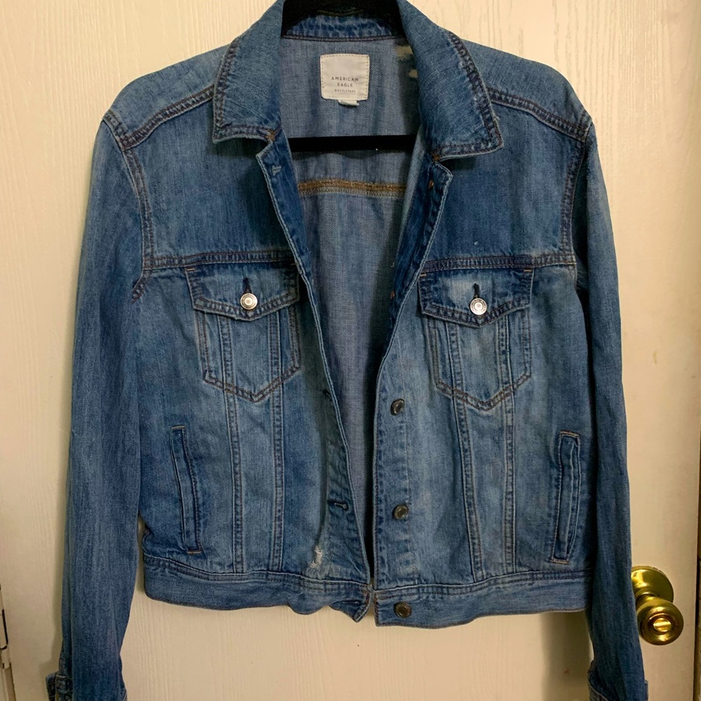 American Eagle jean jacket, size medium